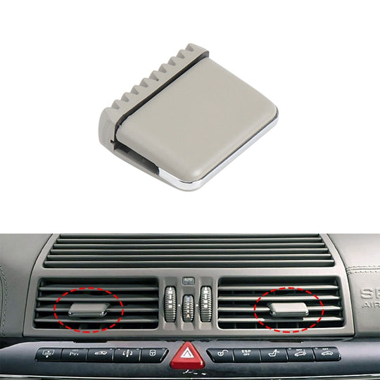 Palette de commutateur d'échappement de climatisation côté gauche et droit de voiture, pour Mercedes-Benz classe S W220 1998 – 2005, conduite à gauche (gris)