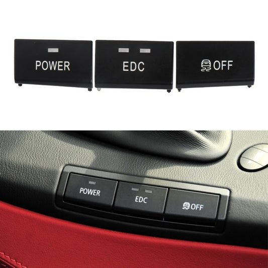Car No. 2 Center Console Switch Button for BMW 3 Series M3 2005-2012, Left Driving by buy2fix