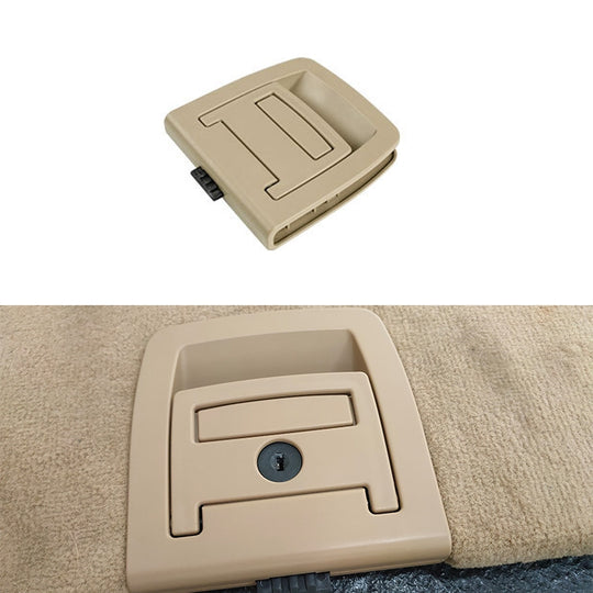 Poignée de tapis de tapis de coffre arrière de voiture sans trou 51479120283 pour BMW X5 / X6 2006-2013, conduite à gauche (Beige)