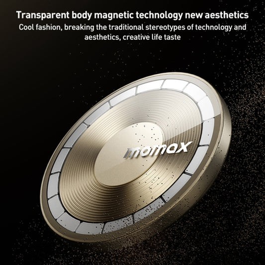 MOMAX MoVe Universal Transparent Magnetic Air Outlet Car Holder (Gold) by MOMAX