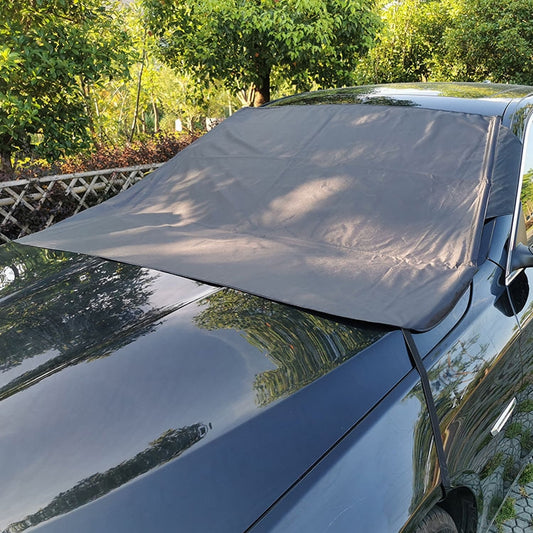 Car Folding Sunshade Front Gear Oxford Cloth Brace Snow Cover, Size: 162cm x 100cm by buy2fix