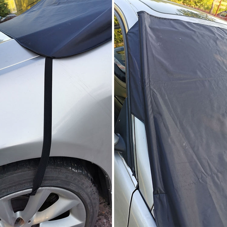 Car Folding Sunshade Front Gear Oxford Cloth Brace Snow Cover, Size: 162cm x 100cm by buy2fix