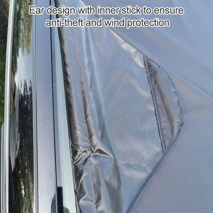 Car Folding Sunshade Front Gear Oxford Cloth Brace Snow Cover, Size: 167cm x 120cm by buy2fix