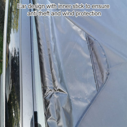 Car Folding Sunshade Front Gear Oxford Cloth Brace Snow Cover, Size: 167cm x 120cm by buy2fix
