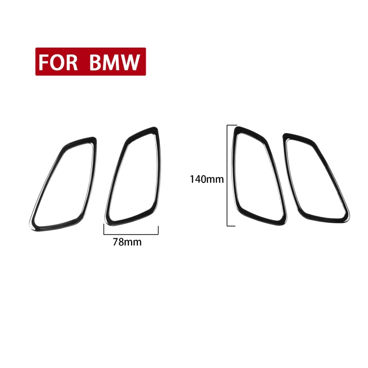 For BMW 3 Series E90 2005-2012 4pcs Car Door Handle Decorative Sticker, Left and Right Drive Universal - In Car by buy2fix | Online Shopping UK | buy2fix