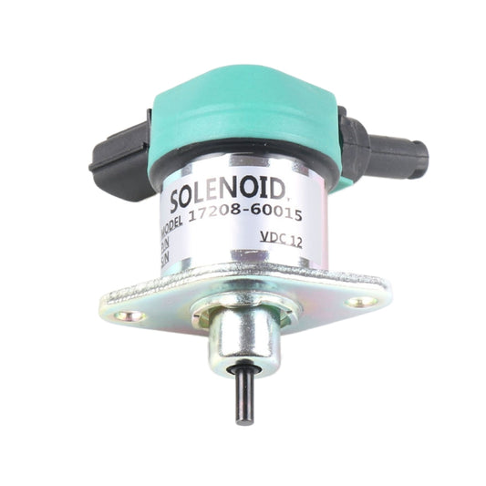 For Kubota Engine Flameout Solenoid Valve 17208-60015 by buy2fix