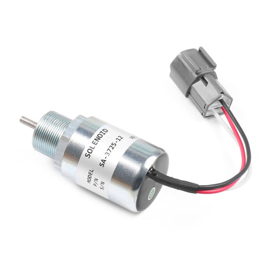 For Mitsubishi / Volvo Mahindra Max28 Car Fuel Shutoff Solenoid Valve SA-3725-12 by buy2fix