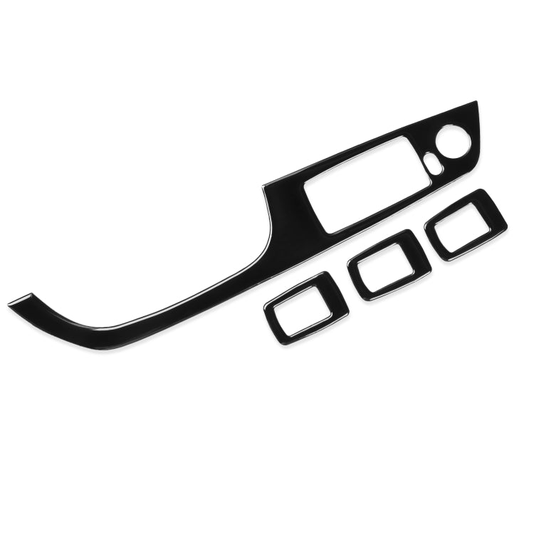 For BMW 3 Series E90/320i/325i 2005-2012 Car Left Drive Window Lifting Panel without Folding Key Decorative Sticker, Diameter: 35.8cm - In Car by buy2fix | Online Shopping UK | buy2fix