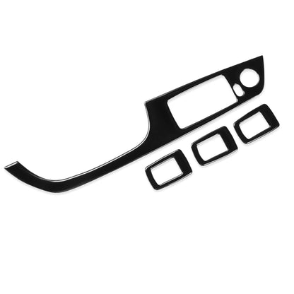 For BMW 3 Series E90/320i/325i 2005-2012 Car Left Drive Window Lifting Panel without Folding Key Decorative Sticker, Diameter: 37.8cm - In Car by buy2fix | Online Shopping UK | buy2fix