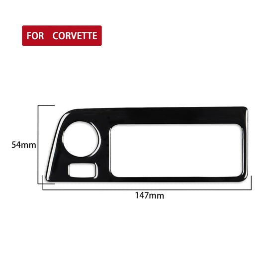 For Chevrolet Corvette C7 2014-2019 Car Headlight Switch Decorative Sticker, Left Drive by buy2fix