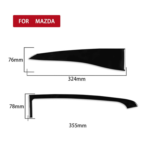 For Mazda 3 Axela 2010-2013 Car Central Display Screen Decorative Sticker, Left Drive by buy2fix