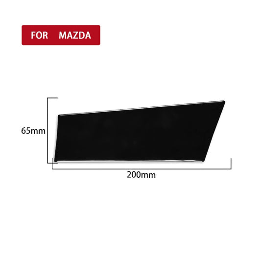 For Mazda 3 Axela 2010-2013 Car Steering Wheel Left Decorative Sticker, Right Drive by buy2fix