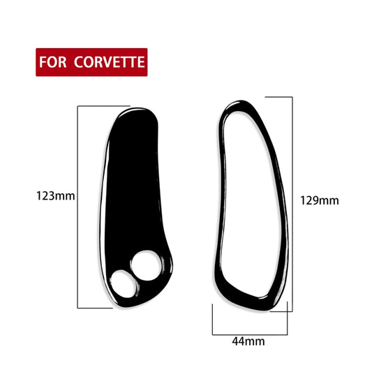 For Chevrolet Corvette C5 1998-2004 Car Speedometer Sides B Decorative Sticker, Left Drive by buy2fix