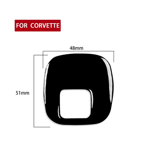 For Chevrolet Corvette C5 1998-2004 Car Key Panel Button Decorative Sticker, Left Drive by buy2fix