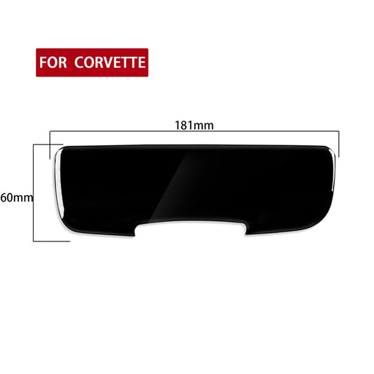 For Chevrolet Corvette C5 1998-2004 Car Charging Panel Decorative Sticker, Left Drive by buy2fix