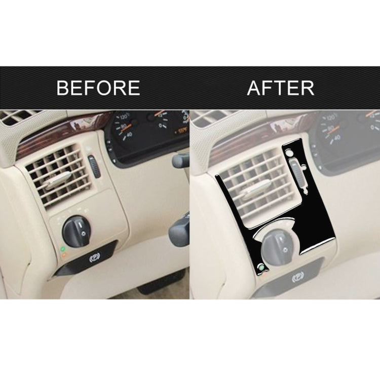 For Mercedes-Benz E-Class W210 1996-2002 Car Driver Side Air Outlet Decorative Sticker, Left Drive - In Car by buy2fix | Online Shopping UK | buy2fix