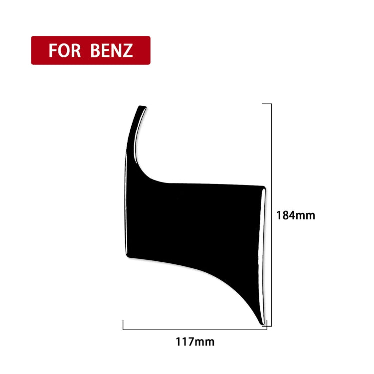 For Mercedes-Benz E-Class W210 1996-2002 Car Steering Wheel Left Decorative Sticker, Left Drive - In Car by buy2fix | Online Shopping UK | buy2fix