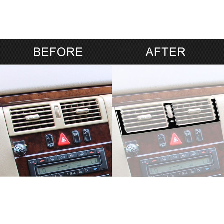 For Mercedes-Benz E-Class W210 1996-2002 Car Central AC Air Outlet Decorative Sticker, Left and Right Drive Universal - In Car by buy2fix | Online Shopping UK | buy2fix