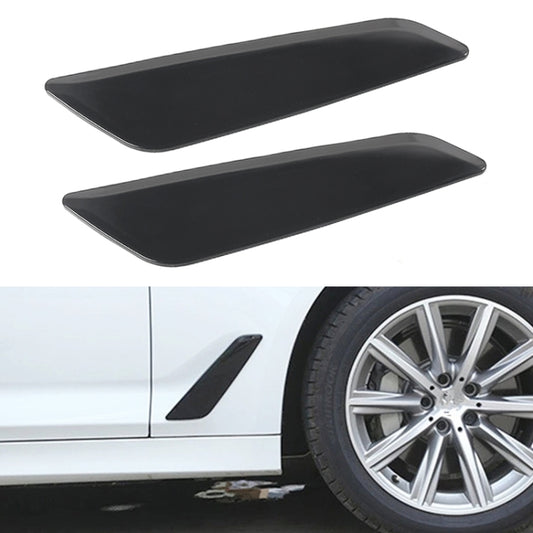 Car ABS Fender Decorative Sticker for BMW 5 Series 525Li 530Li, Bright Black - In Car by buy2fix | Online Shopping UK | buy2fix