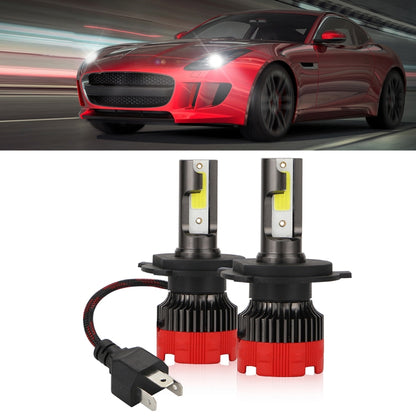 2 PCS EV18 H4 DC9-30V 20W 6000K 2500LM Car LED Headlight Lamps - In Car by buy2fix | Online Shopping UK | buy2fix