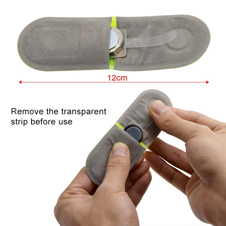 2 PCS Outdoor Night Running Safety Warning Light LED Illuminated Magnet Clip Light (Red) by buy2fix