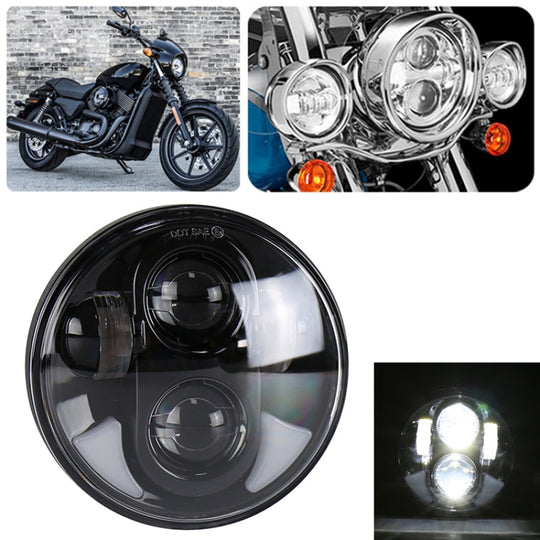 Phare LED de voiture 5.75 pouces DC12V 6000K-6500K 40W pour Harley