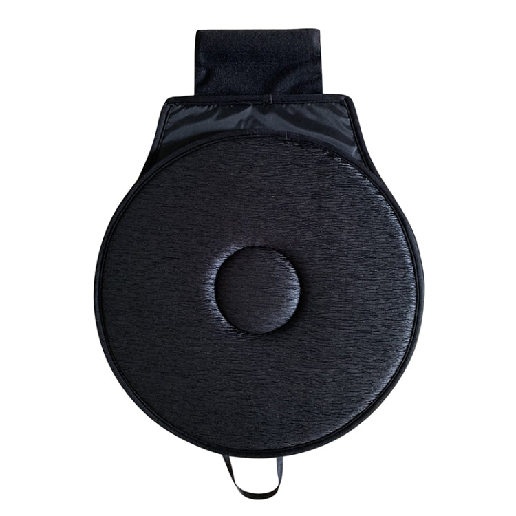 360 Degree Rotation Car Seat Cushion Whirling Seat Mat (Black) by buy2fix