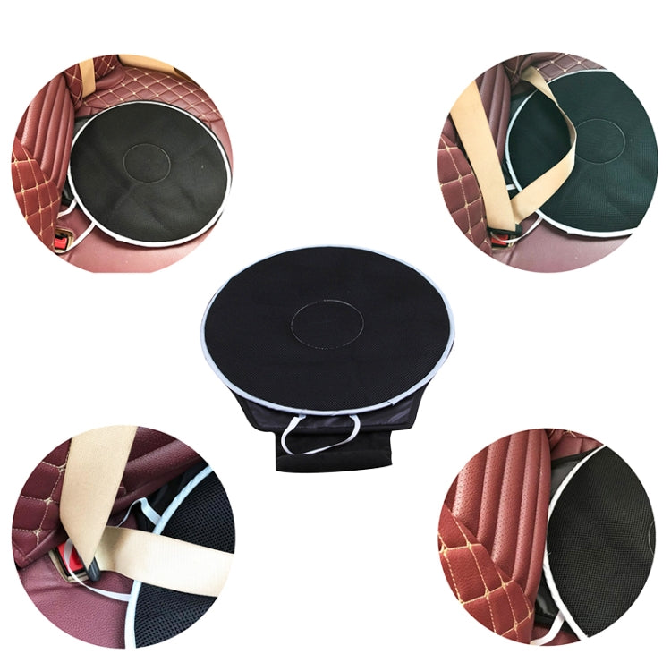 360 Degree Rotation Car Seat Cushion Whirling Seat Mat (Coffee) by buy2fix