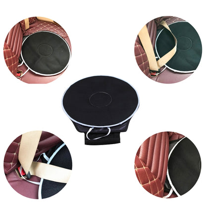 360 Degree Rotation Car Seat Cushion Whirling Seat Mat (Vermilion) by buy2fix