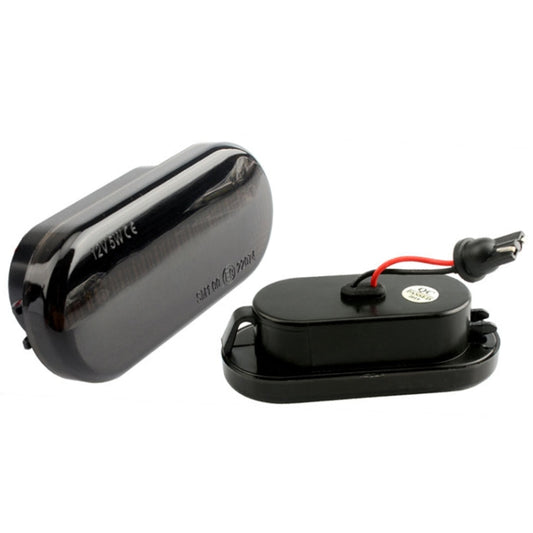 2 PCS D12V / 5W Car LED Leaf Board Side Flowing Water Turn Signal Light for Volkswagen(Black) by buy2fix