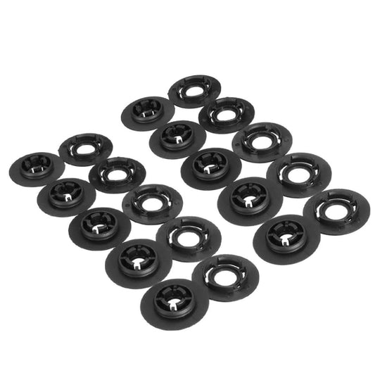 3 Sets Autoteppichmatten-Clips Bodenhalter Befestigungsgriffe Klemmen 3D08645214PK / 3D0864523B41 für Volkswagen / Skoda / Audi