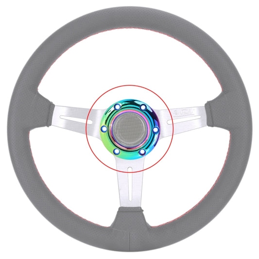 Car Colorful Steering Wheel Horn Button Push Cover by buy2fix