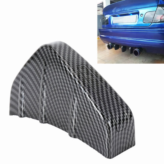 Universal Car-styling Carbon Fiber Texture Plastic Rear Spat Valance Lip by buy2fix