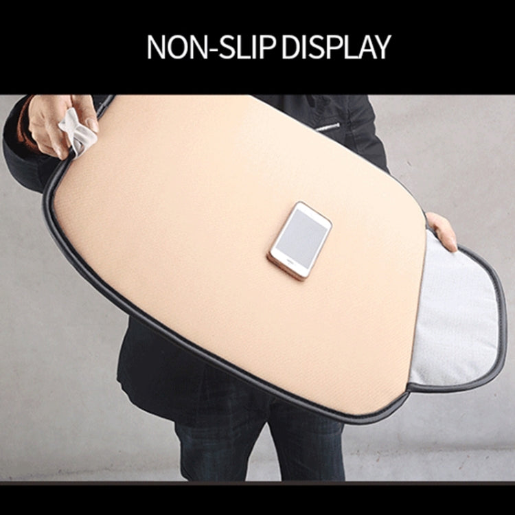 Car Seat Cushion Universal Simple Seat Cover Anti-slip Mat Auto Accessories (Black Red) by buy2fix