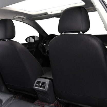 9 in 1 Universal PU Leather Four Seasons Anti-Slippery Cushion Mat Set for 5 Seat Car (Black) by buy2fix