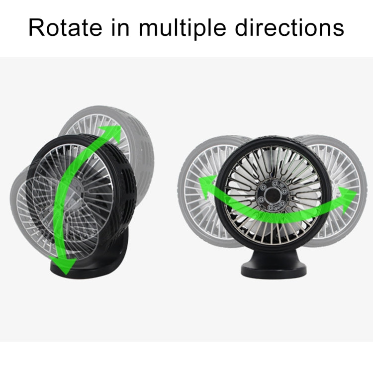 F203B Portable Car Air Outlet Sucker Electric Cooling Fan with Aromatherapy - Heating & Fans by buy2fix | Online Shopping UK | buy2fix