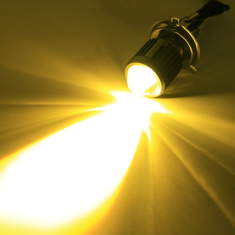 BA20D DC12-80V / 10W / 6000K / 3000K / 800LM Bicolor Motorcycle Headlights with Projector Lens by buy2fix