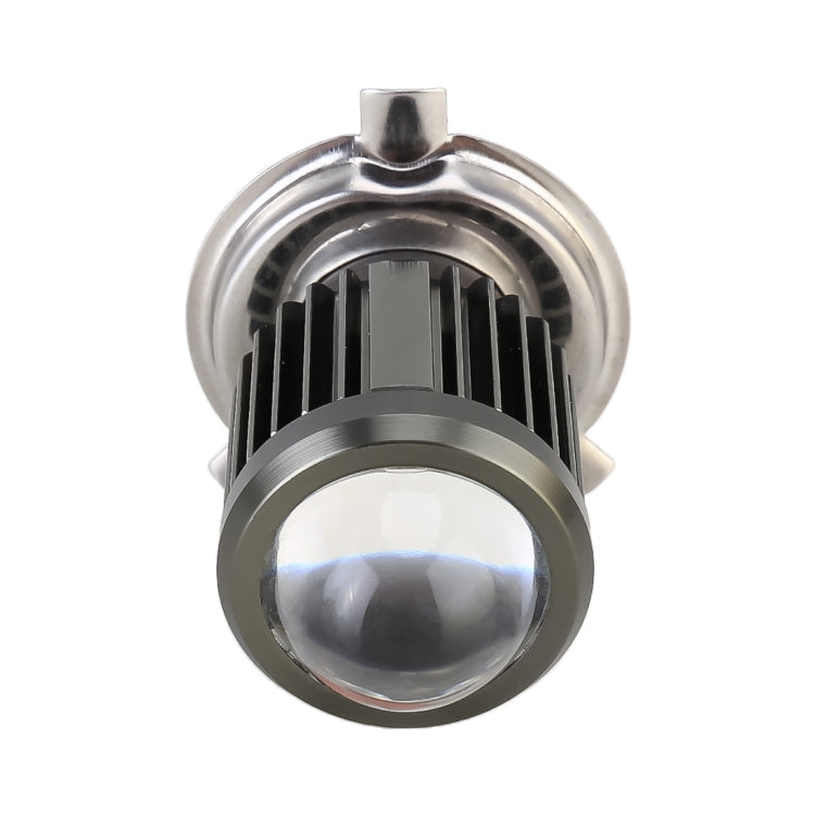 H4 DC12-80V / 10W / 6000K / 3000K / 800LM Bicolor Motorcycle Headlights with Projector Lens by buy2fix