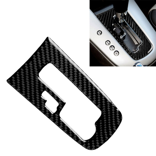 Car Carbon Fiber Center Control Gear Shift Position Panel Decorative Sticker for Chevrolet Cruze 2009-2015, Left and Right Drive Universal