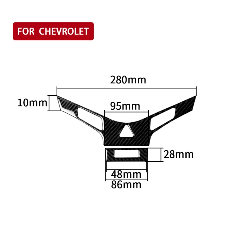 Car Carbon Fiber Air Conditioning Panel Decorative Sticker for Chevrolet Cruze 2009-2015, Left and Right Drive Universal by buy2fix