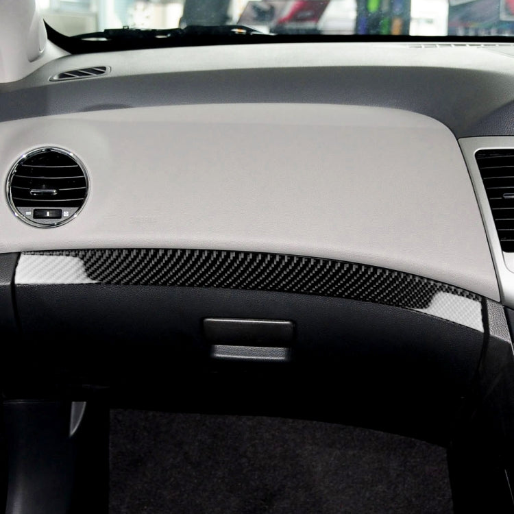Car Carbon Fiber Dashboard Decorative Stripe for Chevrolet Cruze 2009-2015, Right Drive by buy2fix