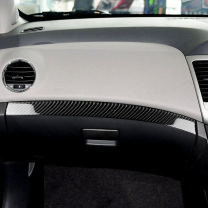 Car Carbon Fiber Dashboard Decorative Stripe for Chevrolet Cruze 2009-2015, Right Drive by buy2fix
