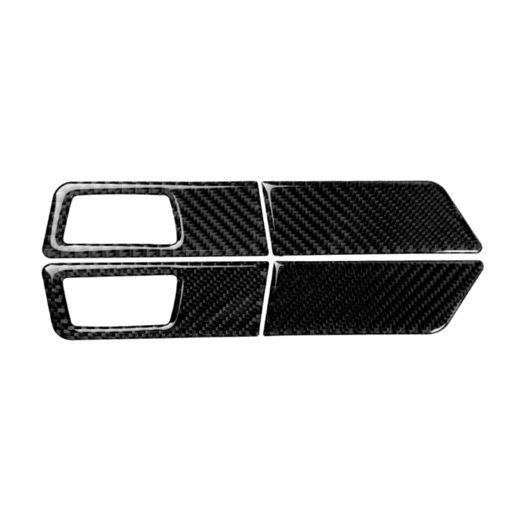 4 in 1 Car Carbon Fiber Turn Light Panel Decorative Sticker for Chevrolet Cruze 2009-2015, Left and Right Drive Universal by buy2fix