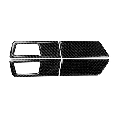 4 in 1 Car Carbon Fiber Turn Light Panel Decorative Sticker for Chevrolet Cruze 2009-2015, Left and Right Drive Universal by buy2fix