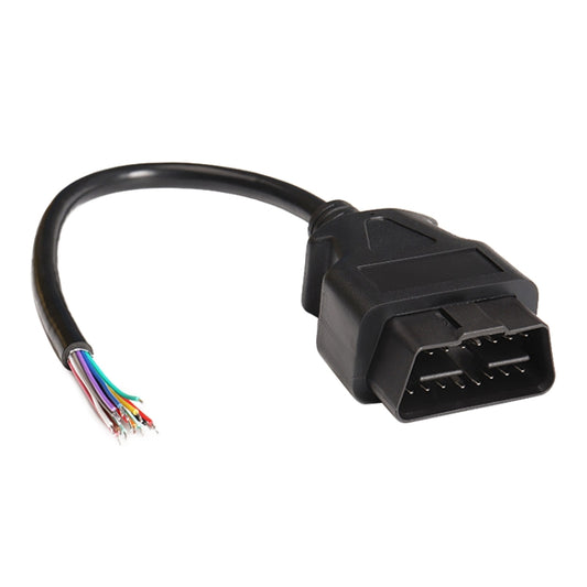16PIN Male OBD Cable Opening Line OBD 2 Extension Cable for Car Diagnostic Scanner, Cable Length: 300cm by buy2fix