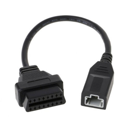 Car 3 Pin to 16 Pin OBD Cable for Honda, Cable Length: 40cm - In Car by buy2fix | Online Shopping UK | buy2fix