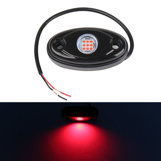 Lumières d'ambiance universelles pour châssis de voiture, lampe décorative, lumière de pont (lumière rouge)