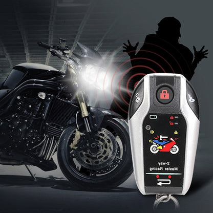 Universal Motorcycle Alarm Bidirectional Anti-theft Device with Induction Remote Control -  by buy2fix | Online Shopping UK | buy2fix