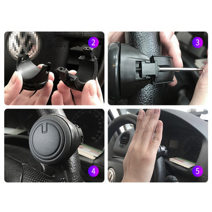 3R Car Universal Steering Wheel Spinner Knob Auxiliary Booster Aid Control Handle Auto Spinner Knob Ball -  by 3R | Online Shopping UK | buy2fix