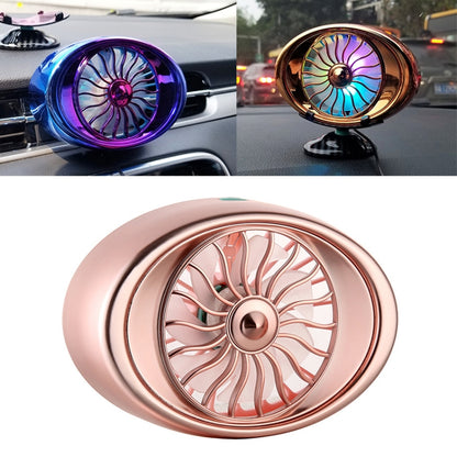 Car Vent Fan Multi-function USB Interface LED Lamp Portable Fan by buy2fix